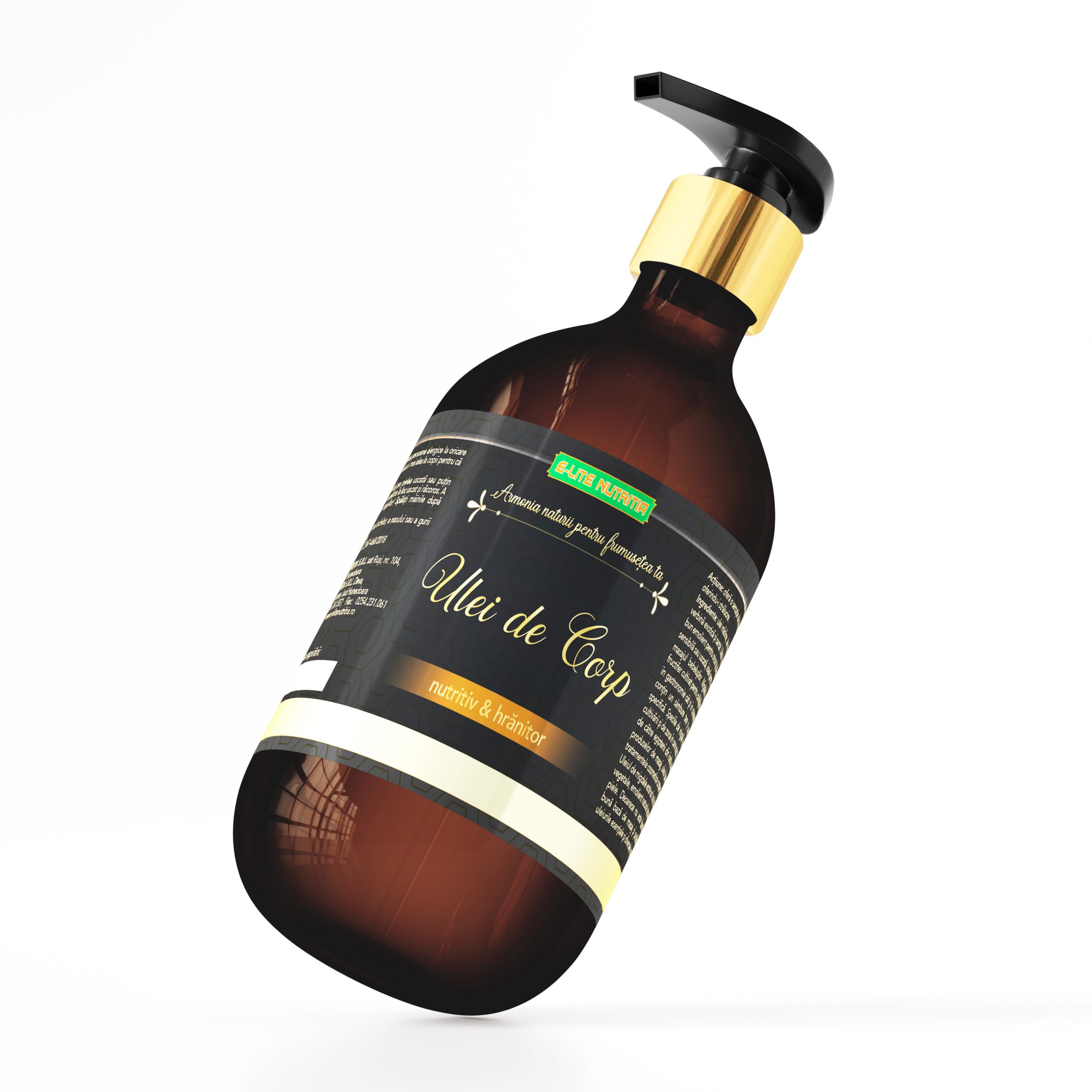 Ulei de corp nutritiv și hrănitor-exotic