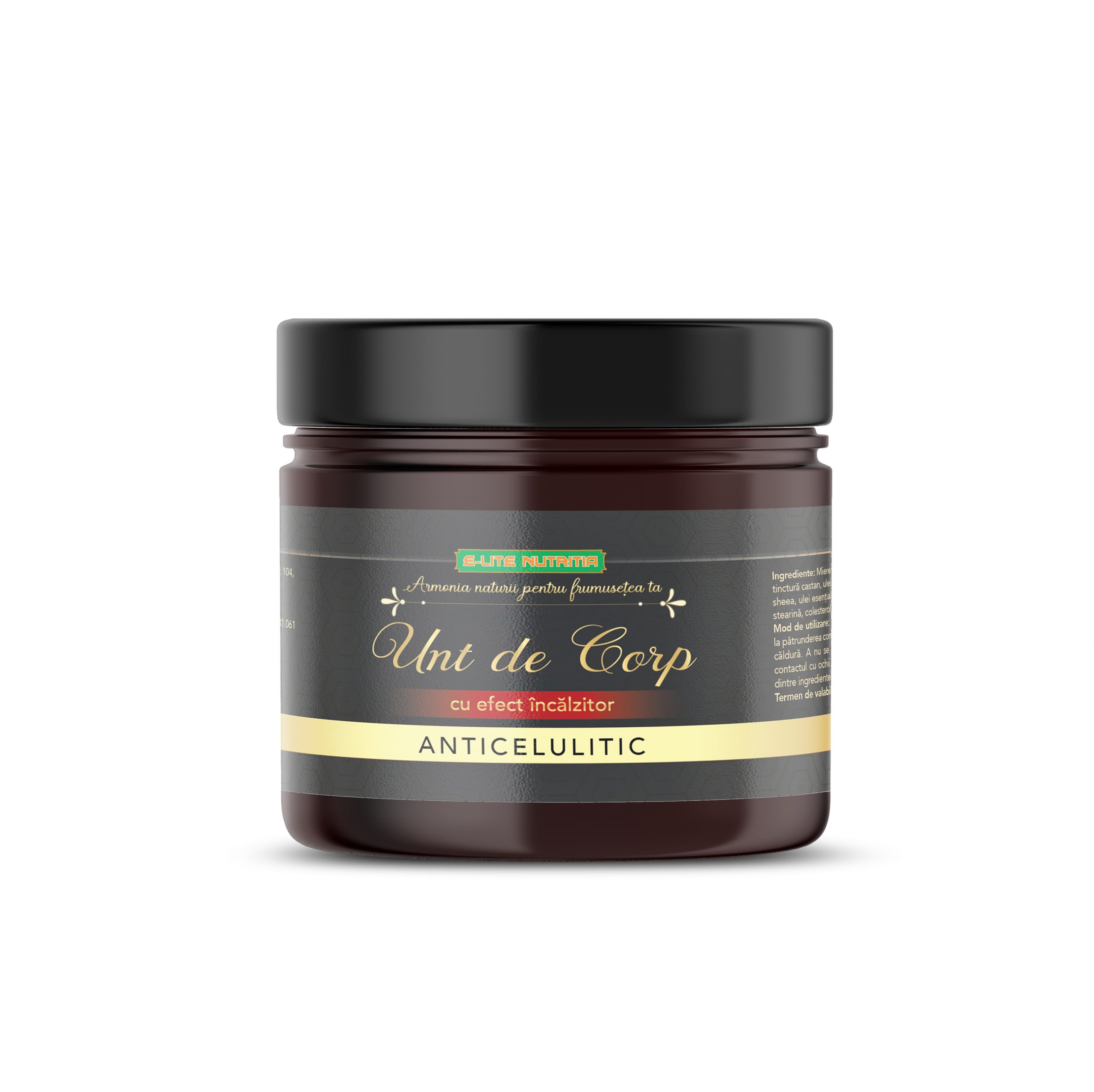 Unt de corp cu efect încălzitor